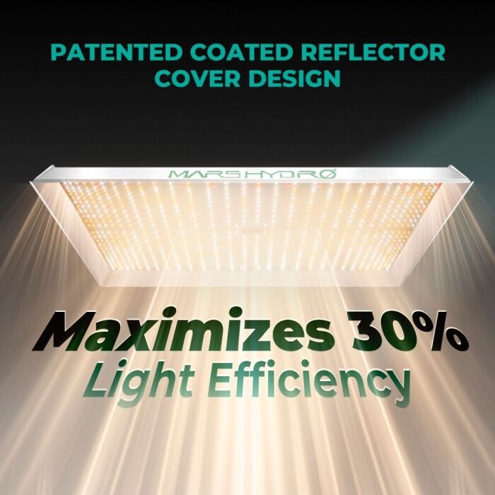 Mars Hydro TS 3000 420W Full Spectrum LED Grow Light High PPFD For Advanced Beginners