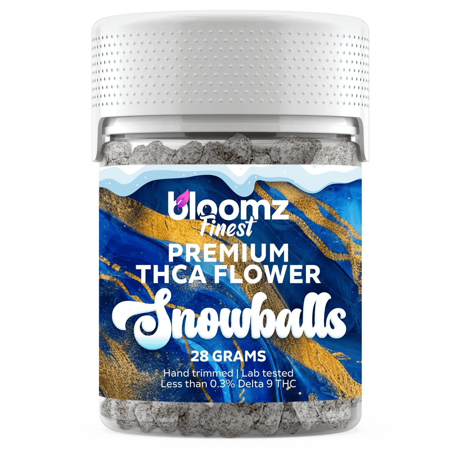THCA Snowballs – Gold Line - Image 3