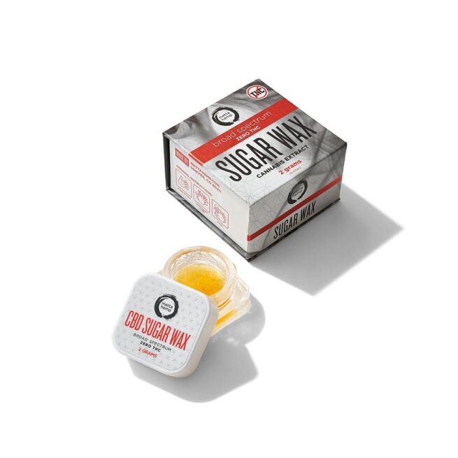 CBD Sugar Wax: Zero THC* Broad-Spectrum – 2 grams