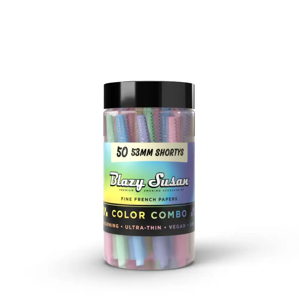 Blazy Susan Rainbow Cones Shortys | 50ct
