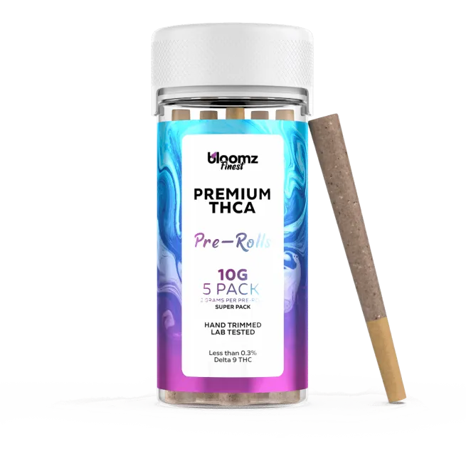 2 Gram THCA Pre-Rolls – 5 Pack
