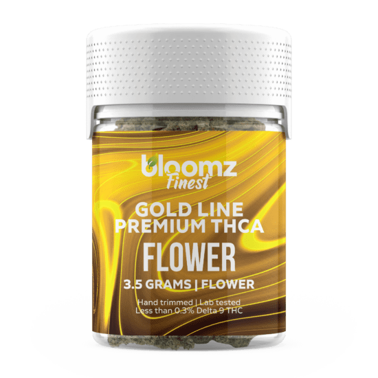 THCA Flower – Exotics – Gold Line – 28G – Lemon Drop