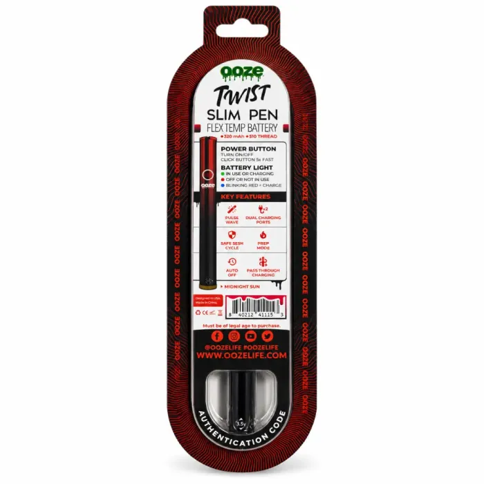 Ooze Slim Twist Pen 2.0 Vape Battery - Image 2