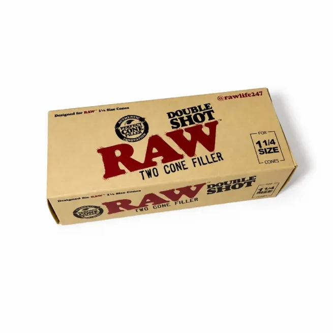 RAW Double Shot Two Cone Filler 1 1/4 Size
