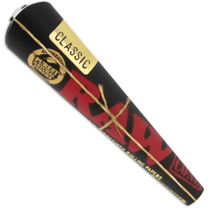 Raw black classic 1 1/4 cones 6pk - Image 3