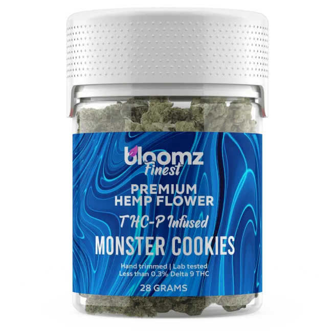 THC-P Flower – 28G – Monster Cookies