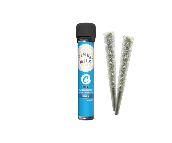 THCA Pre-Rolls with THCA Diamonds – Cookies – Cereal Milk