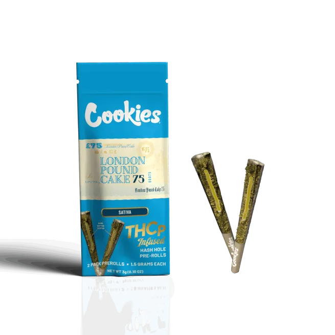 THC-P HashHole Pre-Rolls – Cookies – London Pound Cake