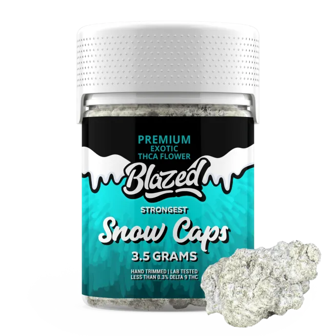 Blazed Strongest Exotic THCA Snow Caps