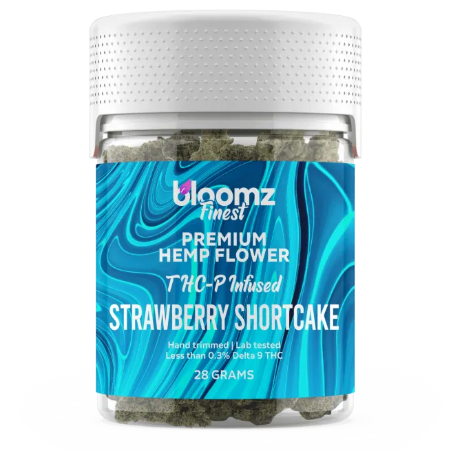 THC-P Flower – 28G – Strawberry Shortcake