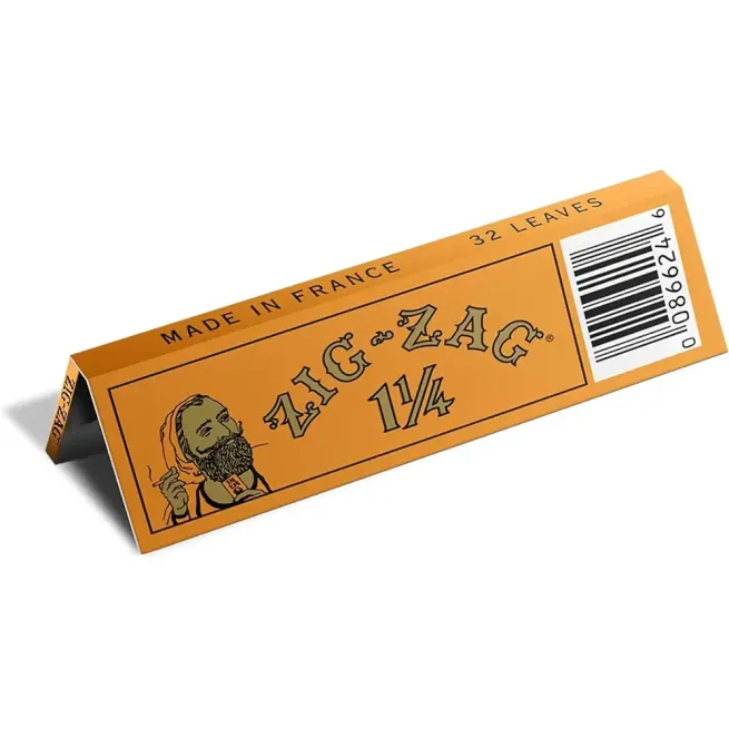 Zig-Zag French Orange Rolling Papers 1 1-4 - 78 mm