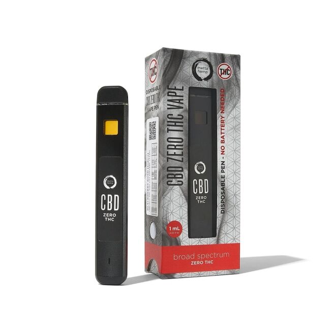 CBD Disposable Vape Pen 1.0mL : Zero-THC* Broad-Spectrum