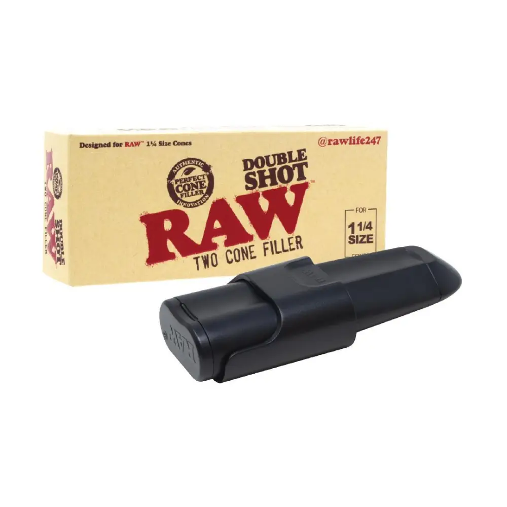 RAW Double Shot Two Cone Filler 1 1/4 Size - Image 3