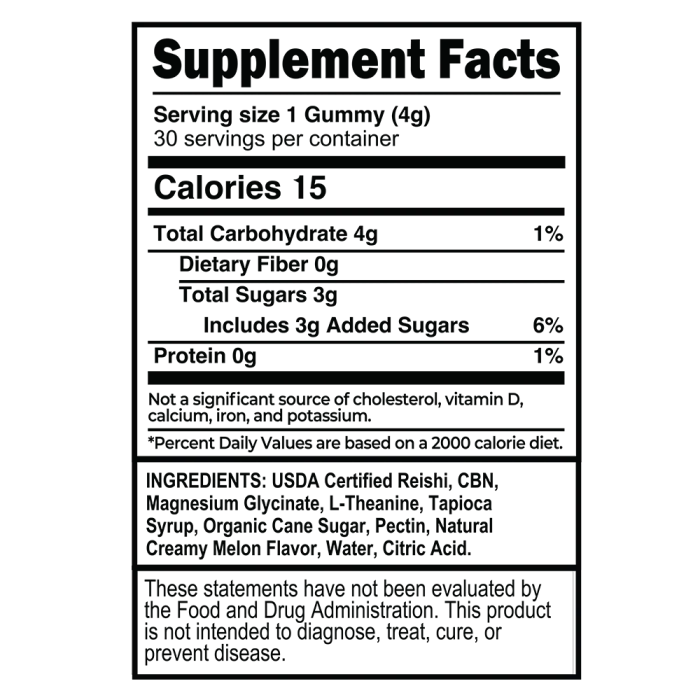 CBD Mushroom Gummies Sleep - Image 5