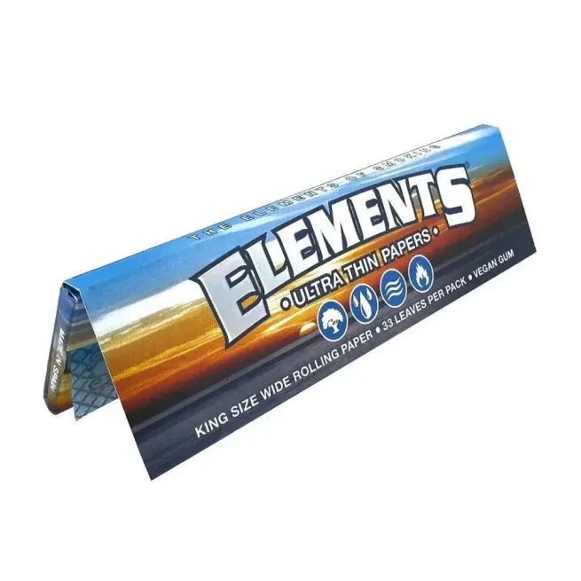 Elements Ultra Thin Rolling Papers King Size Wide