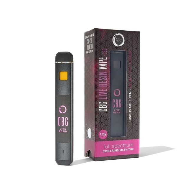 CBG Live Resin Disposable Vape Pen 1.0mL