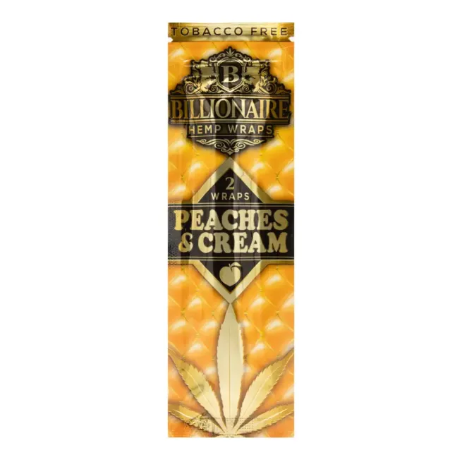 Peaches & Cream - Billionaire Hemp Wraps