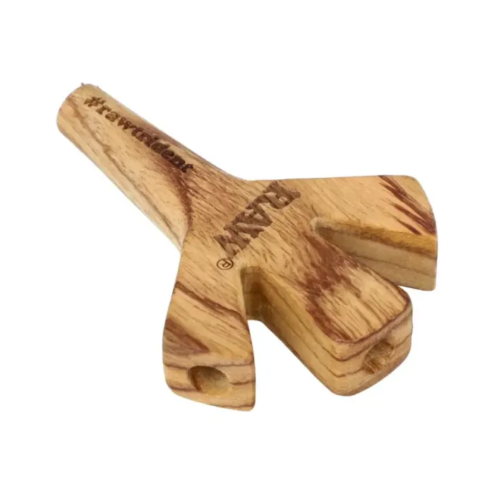 RAW Wooden Trident Cigarette Holder - Image 2