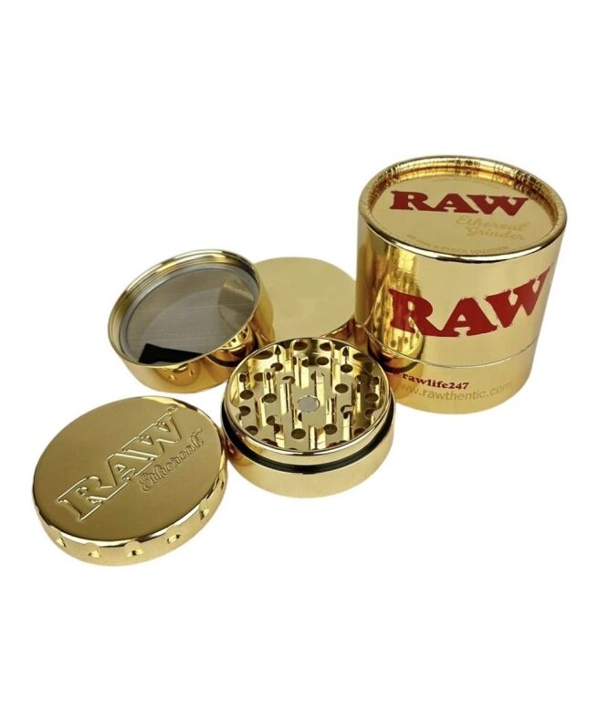 Raw Gold Ethereal Grinder