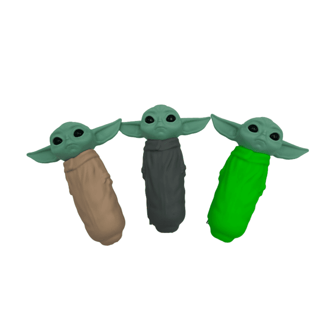 4.5 Inches Baby Yoda Hand Pipe
