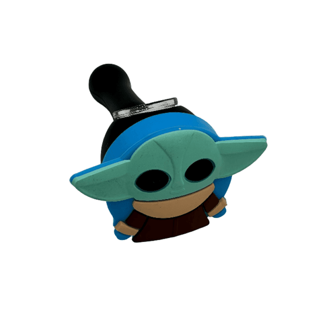 Baby Yoda 5 Inches Silicone Hand Pipe