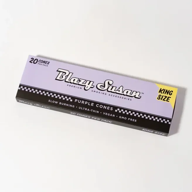 Blazy Susan Purple Paper King Size