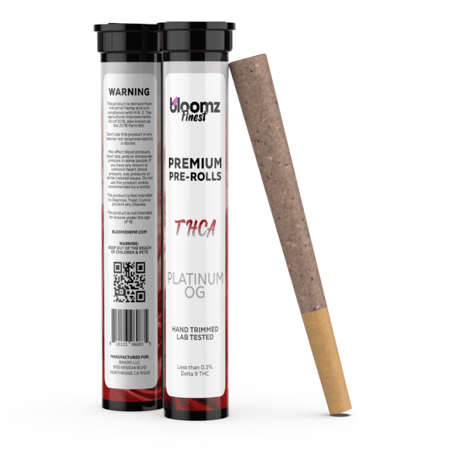 THCA Pre-Rolls – 3-Pack – Platinum OG