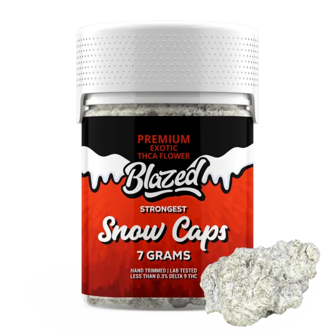Blazed Strongest Exotic THCA Snow Caps – 7G – Gary Payton