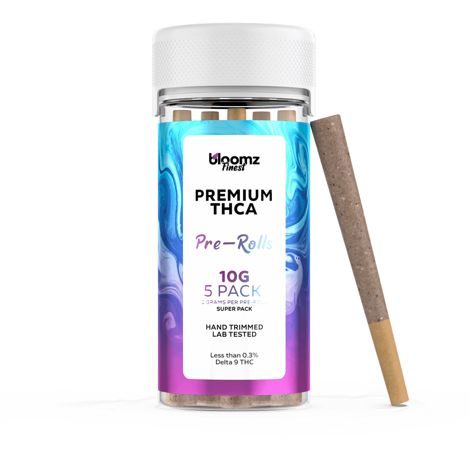 2 Gram THCA Pre-Rolls – 5 Pack