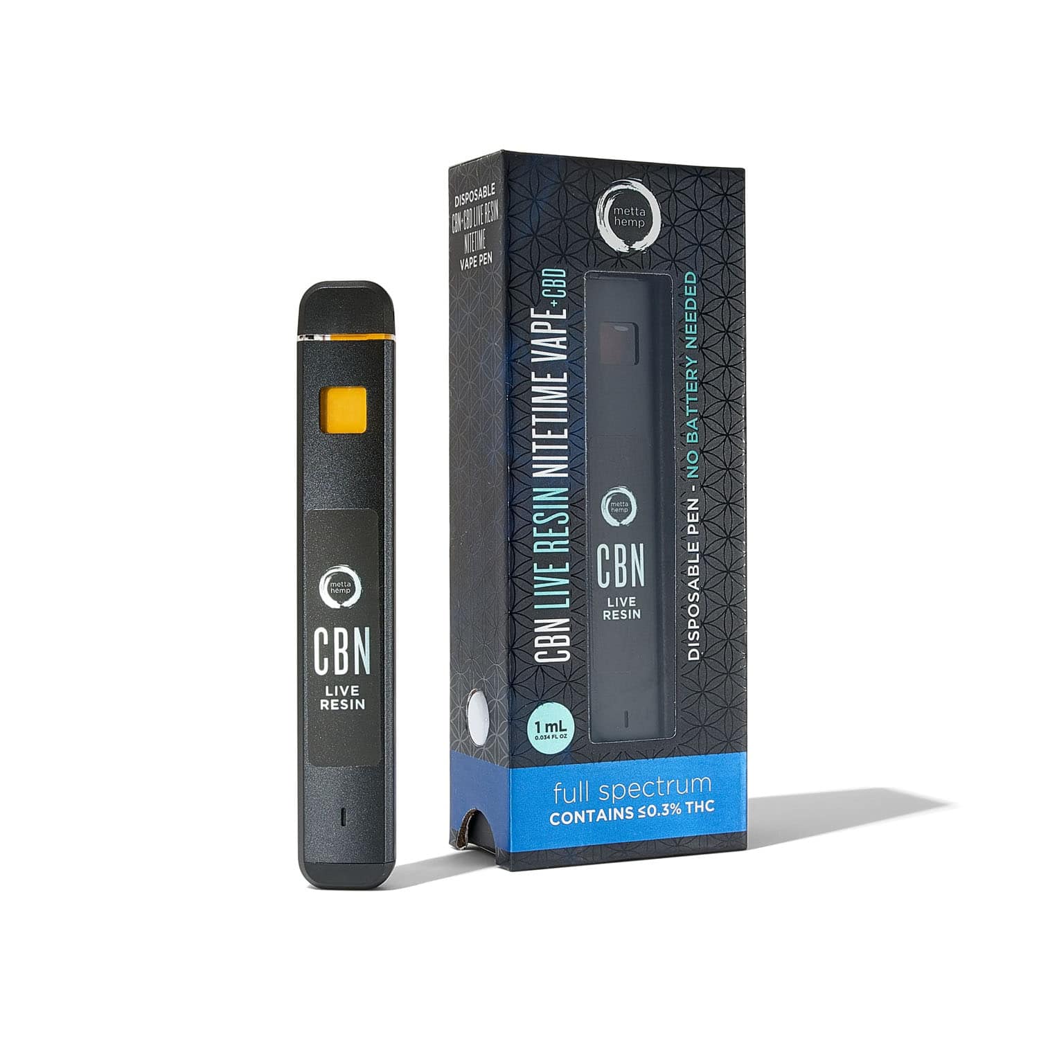 CBN Live Resin Nitetime Disposable Vape Pen 1.0mL
