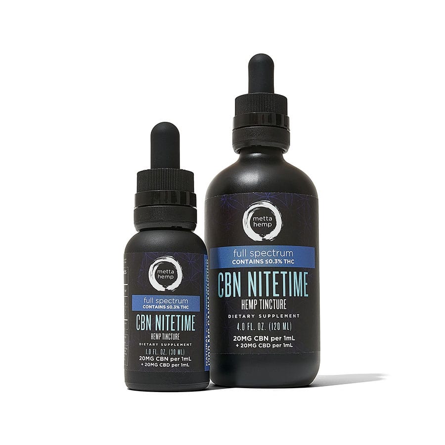 CBN Nitetime Tincture: Full-Spectrum (1200mg / 4800mg)