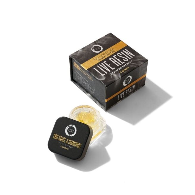 CBD Sauce and Diamonds Live Resin – 2 grams